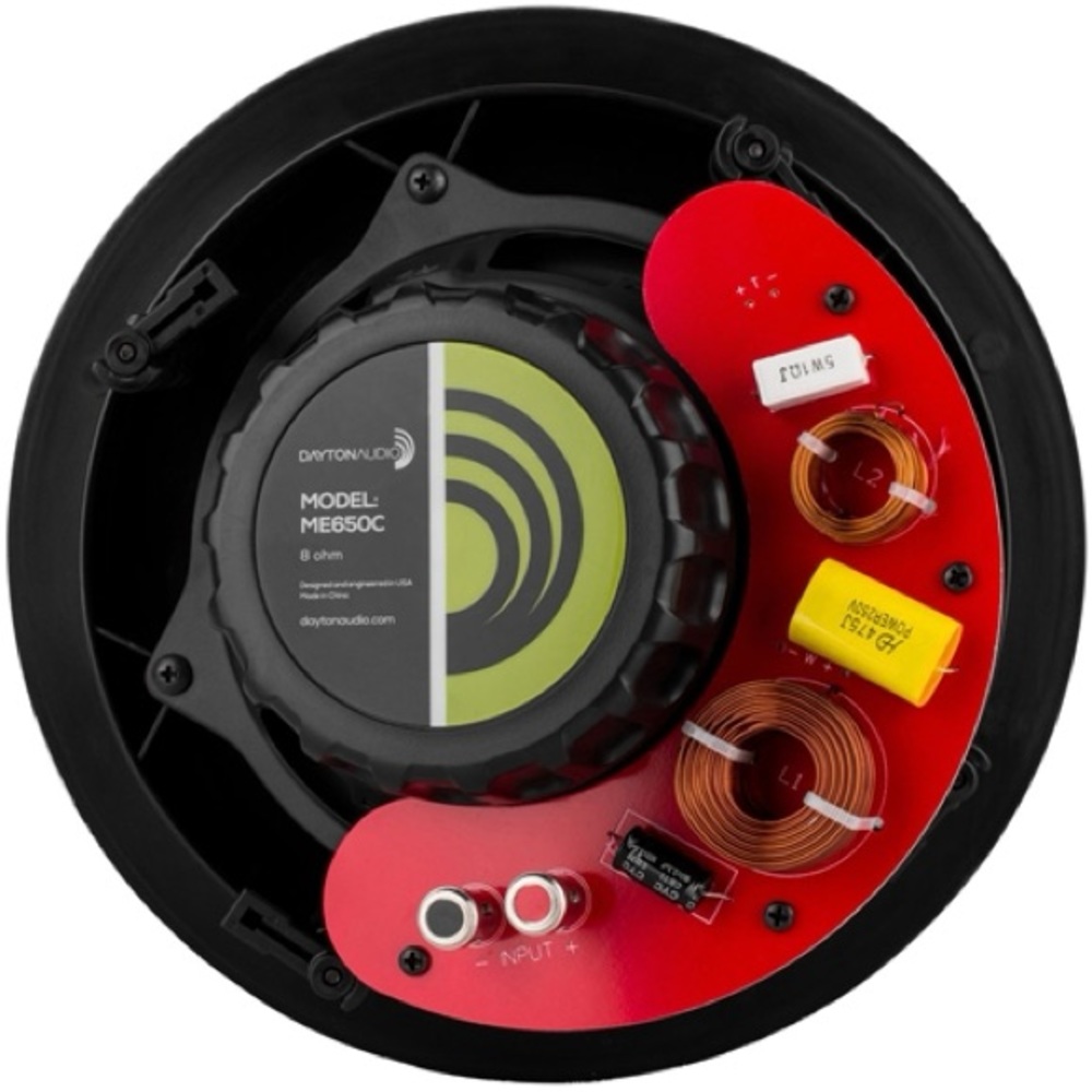 DAYTON AUDIO ME650C 6-1/2" Micro-Edge LCRS 15 Degree Angled Ceiling Speakers (2) - Picture 5 of 16